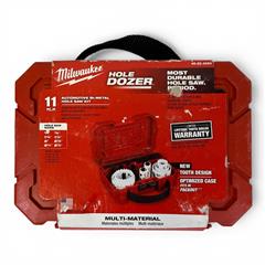 Milwaukee 49-22-4084 HOLE DOZER 11 Pc. Automotive Hole Saw Kit NEW